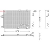 Condensator, climatizare DENSO