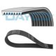 Curea transmisie cu caneluri DAYCO Multi-V-belt 8PK2465 SCANIA CITYWIDE F INTERLINK IRIZAR Lungime 2465.0 mm Numar nervuri 8.0