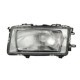 Far DEPO Lampa Frontala Stanga H4 Electric Fara Motoras Argintiu Audi 80 B3 Coupe B2 B3 Quattro 01.86-12.91