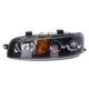 Far Stanga DEPO Halogen 2*H1 Electric Fara Motoras Negru Galben FIAT PUNTO EVO Hatchback