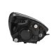 Far DEPO Lampa Frontala Stanga H4/PY21W/W5W Electric Fara Motoras Culoare Insert Negru Semnalizator Transparent KIA PICANTO II