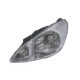 Lampa frontala Stanga H4 manual fara motoras insert argintiu semnalizator transparent Hyundai I10 DEPO Faruri Far