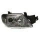 Far Dreapta DEPO Lampa Frontala H1/HB4 Manual Fara Motoras Culoare Cromat Mitsubishi Outlander I 01.05-03.07