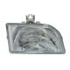 Far DEPO Lampa Frontala Dreapta H4 Manual Fara Motoras Insert Cromat Ford Fiesta III Hatchback Minivan