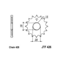 Chain Pinion 