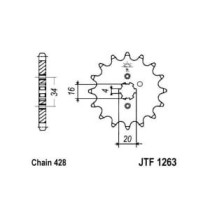 Chain Pinion 