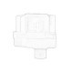 Element de control aer condiționat A/C moto-regulator automată CITROEN C5 II C6 PEUGEOT 407 1.6D-3.0D 03.04-