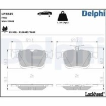 Set placute frana,frana disc DELPHI