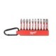 Set scule MILWAUKEE, 10 piese, dimensiune tubulara 1/4, cheie torx/philips/pozidriv, insert bituri