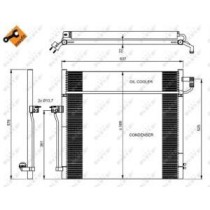 Condensator, climatizare NRF