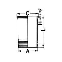 Camasa cilindru KOLBENSCHMIDT