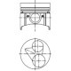 Piston KOLBENSCHMIDT diametru 67mm STD KUBOTA Z482 EURO4 AIXAM 500 500/KOMBI A.751 CITY COUPE CROSSLINE CROSSOVER D-TRUCK MINAUTO