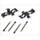 Set accesorii placute frana QUICK BRAKE montare fata Mercedes S W126 SL R107 2.7-5.5 10.72-06.91