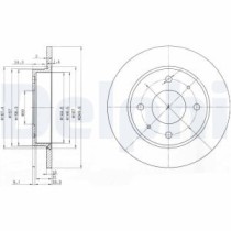 Disc frana DELPHI