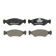 Set Placute Frana Fata DELPHI Ford Courier Fiesta III-IV Hatchback Minivan KA 1.0-1.8D 08.83-11.08