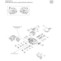 Kit reparare etrier BPW