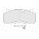 Set placute frana Fata/Spate HALDEX DB19 WVA 29181 29207 RVI MIDLUM VOLVO FL II D7E240-DXi7 05.06- BERAL