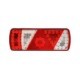 Stopuri spate ASPOCK, Rear lamp R ECOLED, LED, 24V, reflector triunghiular, clearance lateral, conector 2x ASS2 2PIN/ASS2 7PIN