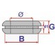 Clema tapiţerie ROMIX 5 buc, dimensiuni: ø 10 mm, D 1,8 mm, B 16 mm, G 6,0 mm