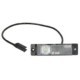 Lumina de clarificare WAS, LED, alb, dreptunghiular, 32mm x 130mm x 12,5mm, lungime cablu 500mm, 12/24V, IP66/IP68, cu reflector