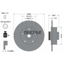 Disc frana TEXTAR