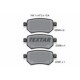 Set placute frana spate TEXTAR pentru MAZDA 6, 6/KOMBI 2.0/2.2D/2.5, dimensiuni: 47.2 mm x 104.2 mm x 15.4 mm