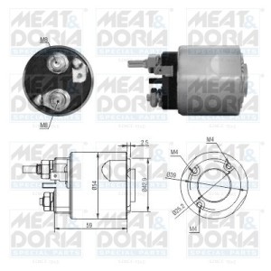 Solenoid, electromotor MEAT & DORIA