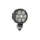 Lampa de lucru LED 12/24V 28W 2500lm 6 elemente LED adancime 74mm diametru 117mm lungime cablu 0,5m cadru plastic carcasa aliaj