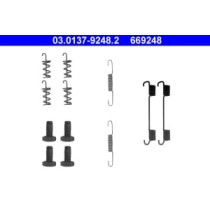 Set accesorii, saboti frana parcare ATE
