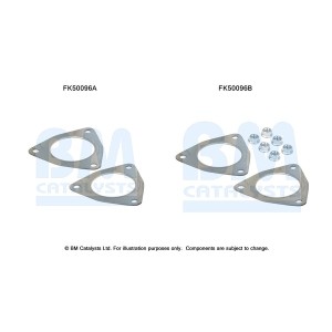 Set montare, sistem de esapament BM CATALYSTS