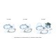 Set montare sistem de esapament BM CATALYSTS pentru NISSAN INTERSTAR, OPEL MOVANO A, RENAULT MASTER II 2.5D 10.03-