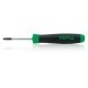 Surubelnita TORX T9 Precizie Lungime 50mm Lungime Totala 140mm Maner Antialunecare Varf Calit Magnetic Negru Precis TOPTUL