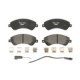 Set placute frana fata cu suplimente suruburi de ghidare etrier pentru FORD TRANSIT, TRANSIT TOURNEO 2.2D 04.06-08.14 TEXTAR