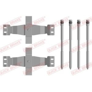 Set accesorii, placute frana QUICK BRAKE