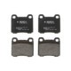 Set placute frana spate BOSCH MERCEDES 190 (W201) 1.8-2.6 10.82-08.93 54.2 mm x 61.7 mm x 12.9 mm