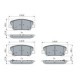 Set placute frana Fata BOSCH pentru HYUNDAI GENESIS, GRANDEUR, I30, VELOSTER; KIA CEE&apos;D, OPTIMA, PRO CEE&apos;D 1.0-2.4 06.10-