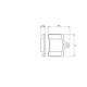 Set placute frana Spate BOSCH pentru CITROEN C5 I, C5 II, C5 II/KOMBI, C5 I/KOMBI 1.6D-3.0 70.8 mm x 73.0 mm x 14.8 mm