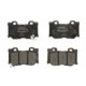 Set placute frana spate BOSCH pentru INFINITI FX, G, M, Q50, Q60, Q70, QX70; NISSAN 370Z 2.0-5.6 09.07, inaltime 59.7 mm, latime 100.0 mm, grosime 14.5 mm