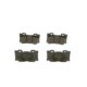 Set placute frana spate BOSCH pentru INFINITI FX, G, M, Q50, Q60, Q70, QX70; NISSAN 370Z 2.0-5.6 09.07, inaltime 59.7 mm, latime 100.0 mm, grosime 14.5 mm