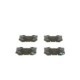 Set placute frana spate BOSCH pentru INFINITI FX, G, M, Q50, Q60, Q70, QX70; NISSAN 370Z 2.0-5.6 09.07, inaltime 59.7 mm, latime 100.0 mm, grosime 14.5 mm