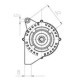 Alternator HC-CARGO 14V 150A pentru LAND ROVER DISCOVERY IV, RANGE ROVER SPORT I 3.0/3.0D 09.09-12.18