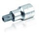 Tubulara de impact TOPTUL 1/2" TORX Tamper 55 mm, 12.5 mm, finisaj satin cromat, dimensiune tubulara 1/2 inch, profil T40