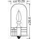 Bec lumini de stationare OSRAM 10 buc W3W 24V 3W W2,1X9,5D Cutie întreagă Sticlă Standard compatibil MERCEDES-BENZ