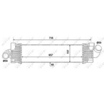 Intercooler, compresor NRF