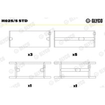 Cuzineti, arbore cotit GLYCO