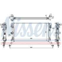 Radiator, racire motor NISSENS