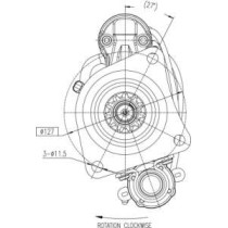 Demaror PRESTOLITE ELECTRIC