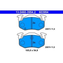 Set placute frana,frana disc ATE