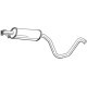 Toba esapament intermediara BOSAL pentru SAAB 900 II, 9-3 2.0-2.5 07.93-08.03