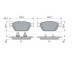 Set placute frana fata BOSCH pentru AUDI A8 D4, Q5 2.0-4.2D 11.09-01.18, inaltime 76.3 mm, latime 193.2 mm, grosime 20.0 mm